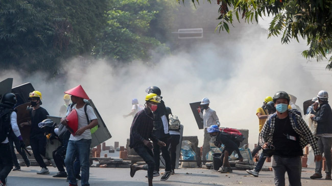 myanmar protest lost live 9 home