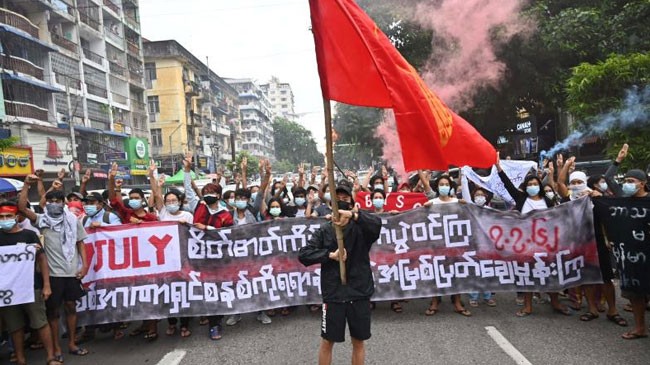 myanmar protest 2