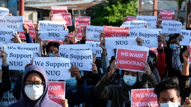 myanmar resistance movement calls for more eu support