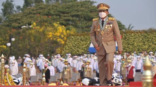 myanmar senior general min aung hlaing