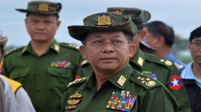 myanmer army general