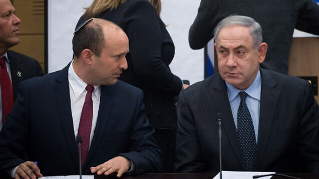 naftali bennett benjamin netanyahu