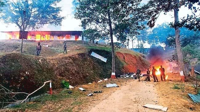 nagaland fire