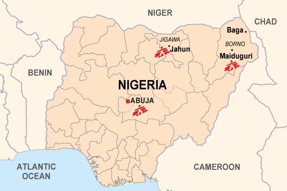 naigeria map