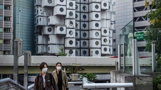 nakagin capsule tower tokyo inner