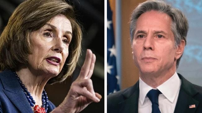 nancy pelosi and antony blinken