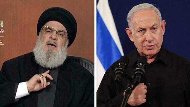 nasrallah and netanyahu