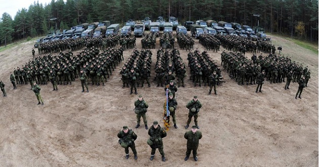 nato trup in russia boarder