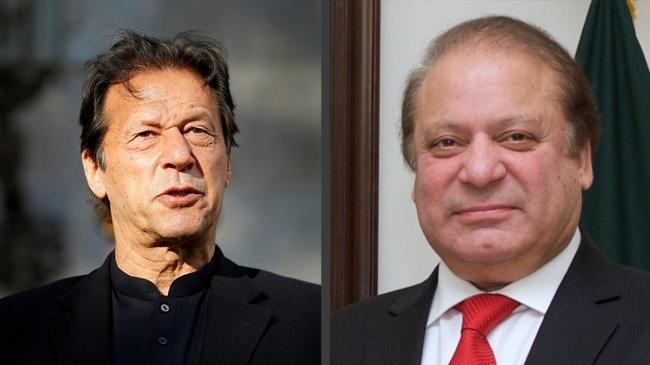 nawaz sharif and imran khan