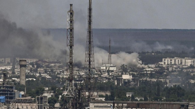 nearby city of severodonetsk