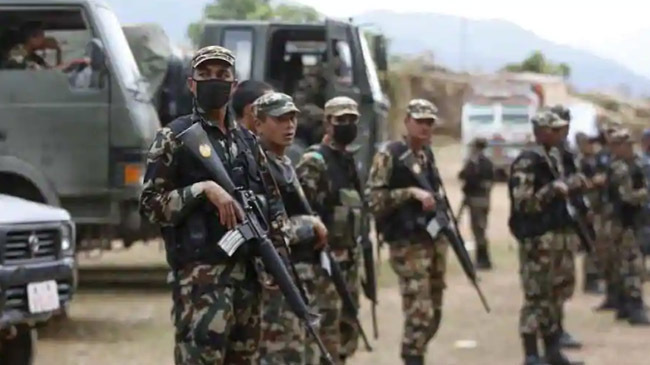 nepal army border