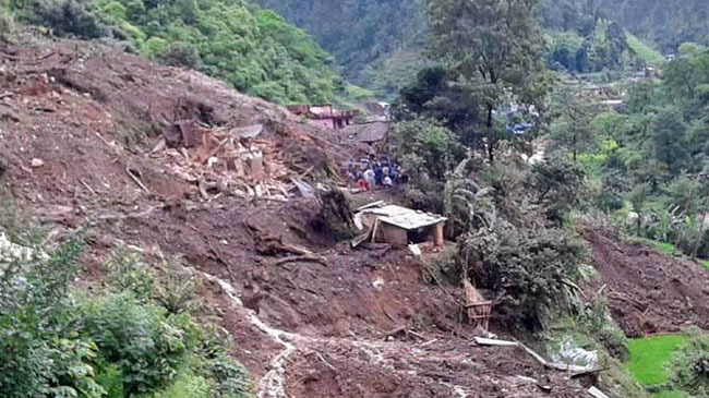nepal landslide
