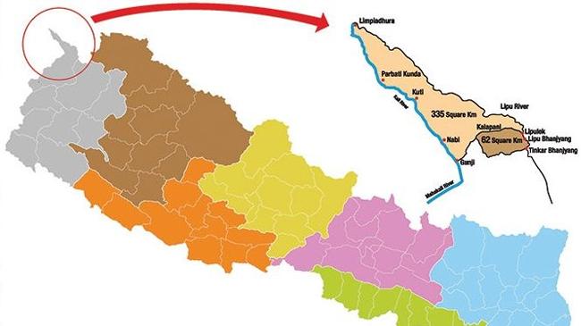 nepal new map