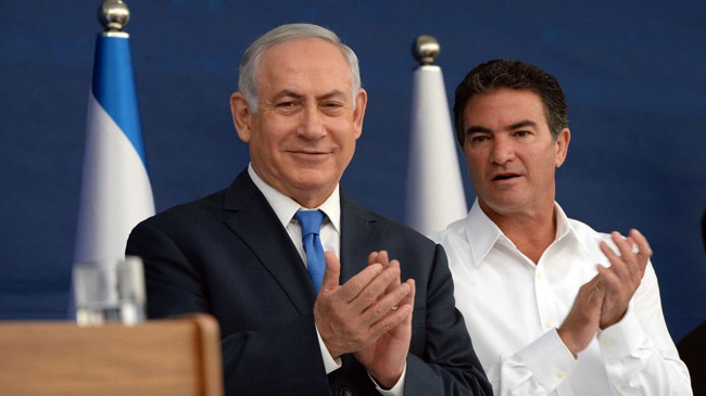 netanyahu with mossad chief
