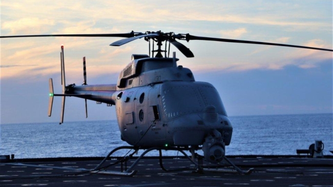 new navy mq 8c fire scout drone