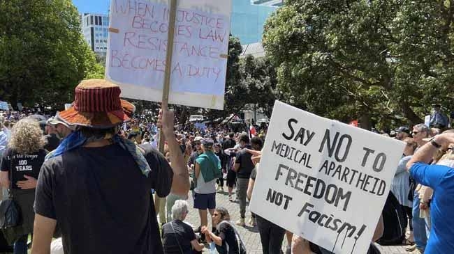 newzealand protest