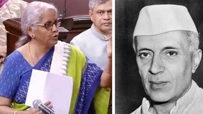nirmala sitharaman nehru