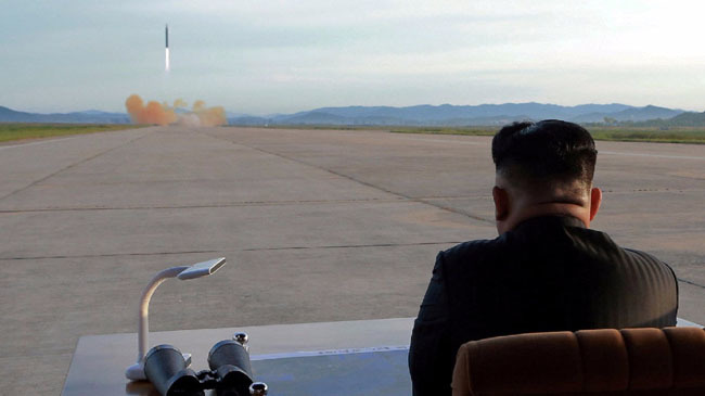 north korea launches missile 1