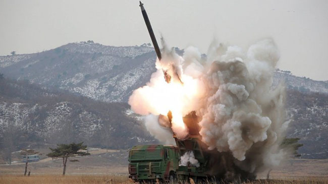 north koreas strike exercises