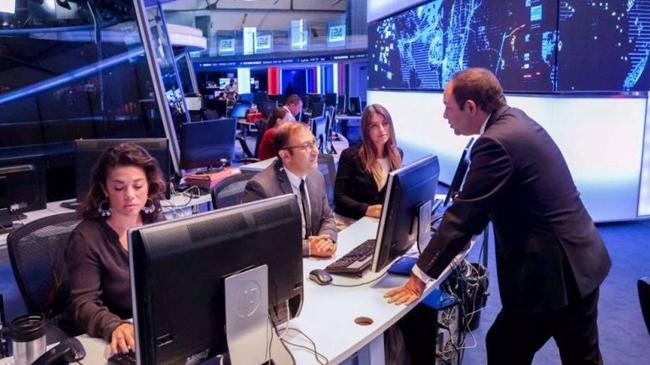 office of the israeli i24news channel