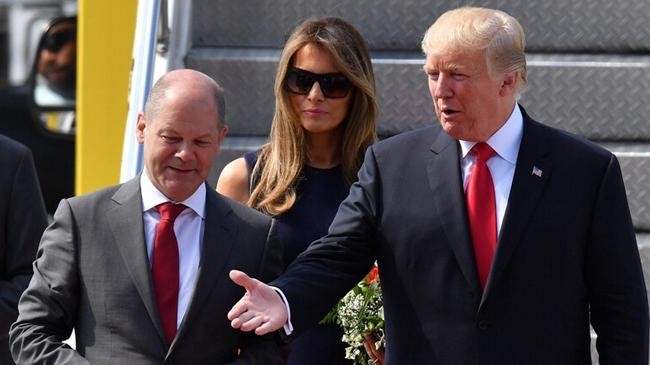 olaf scholz and trump