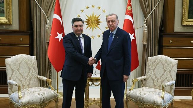 olzhas bektenov and recep tayyip erdogan