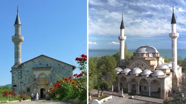 ozbek han mosque and juma jami mosque