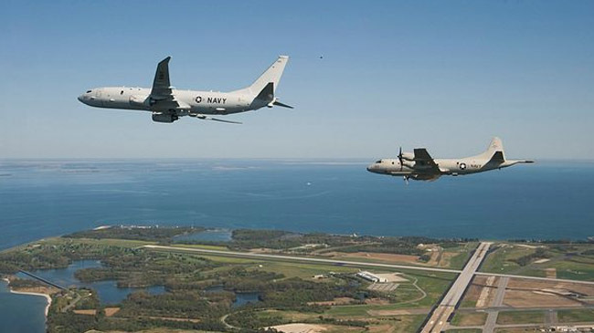 p 6 poseidon maritime surveillance plane