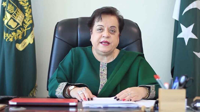 pak minister shireen mazari