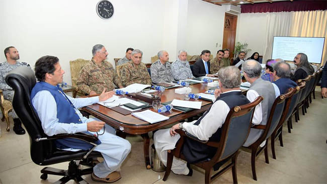 pak national security committee