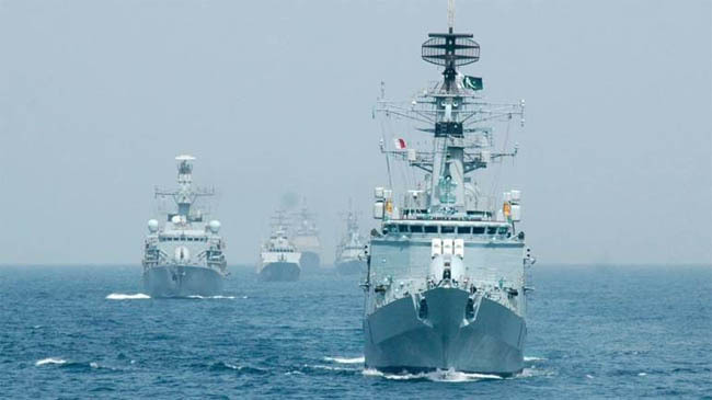 pak naval drill