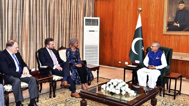 pak president and ilhan omar