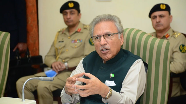 pak president arif alvi