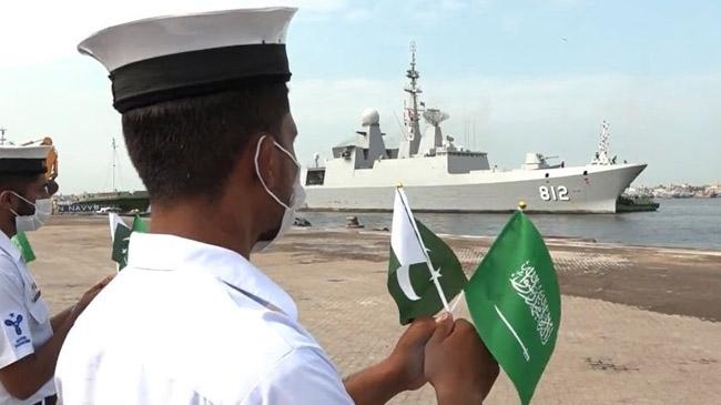 pak saudi joint naval drill
