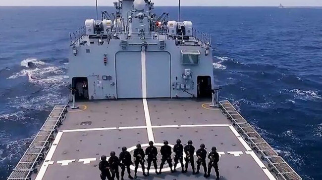 pakistan aman 21 naval drill