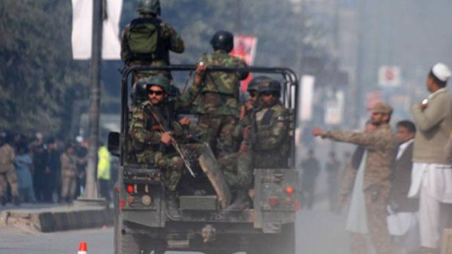 pakistan army car