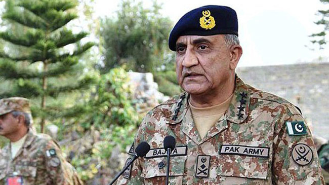 pakistan army chief kamar javed bajwa