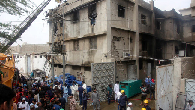 pakistan chemical factory fir 16 lost lives