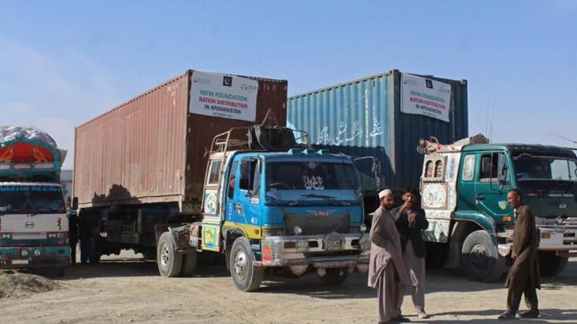 pakistan dispatching wheat to afghanistan inner