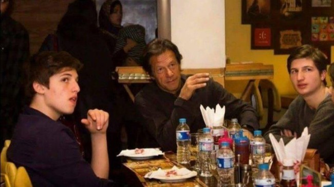 pakistan imran khan sons