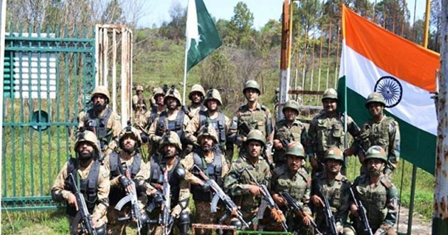 pakistan india troops