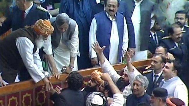 pakistan parliament opposition allaince