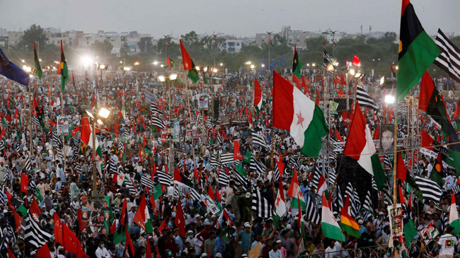 pakistan rally against imran khan