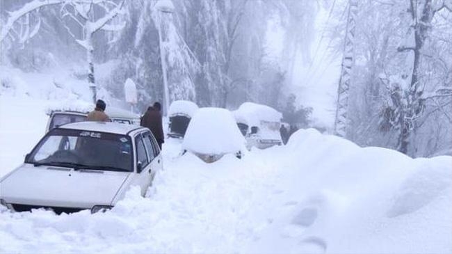 pakistan snowfall