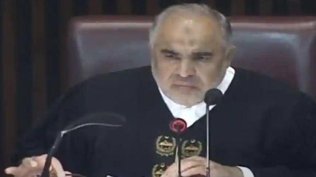 pakistan speaker asad qaiser resigned