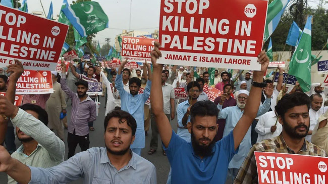pakistan support palestaine