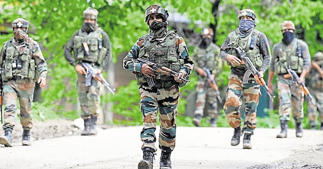 pakistani soldier in boarder