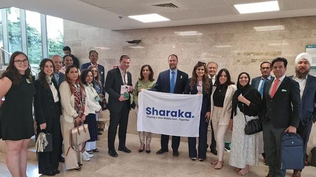 pakistani team in israel 1