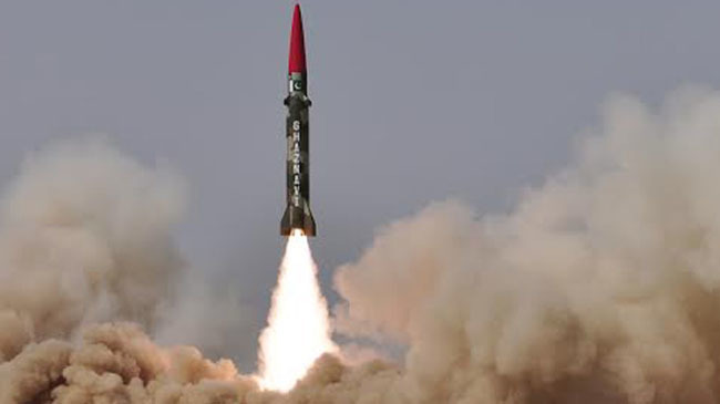 pakistans new missile test