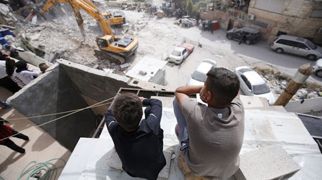 palestine homes destroyed